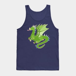 Adorable Green Dragon Tank Top